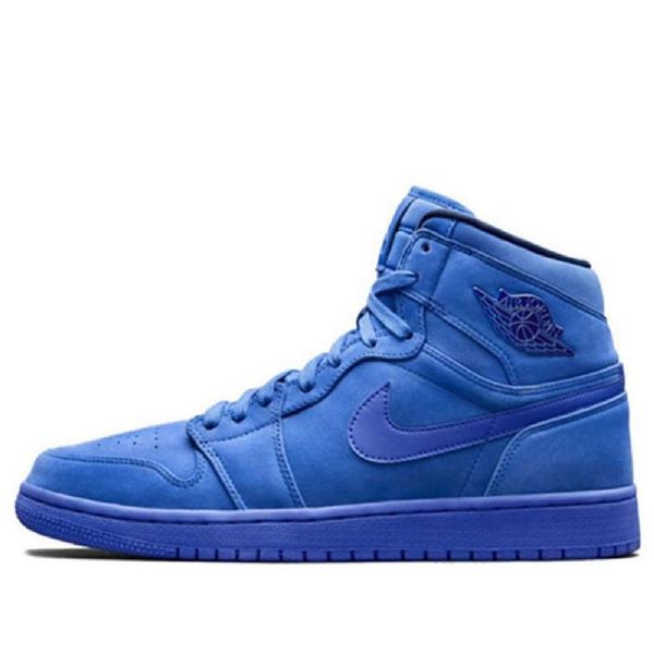 Nike Air Jordan 1 Retro High Tops Premium Korikoripallokengät Naisille Siniset