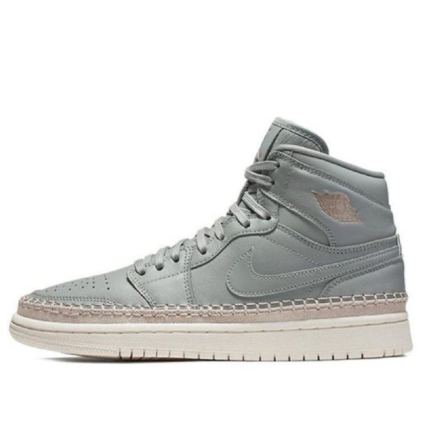 Nike Air Jordan 1 Retro High Tops Premium Korikoripallokengät Naisille Vihreä