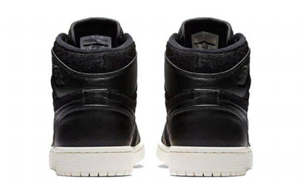 Nike Air Jordan 1 Retro High Tops Premium Koripallokengät Naisille Musta