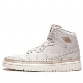 Nike Air Jordan 1 Retro High Tops Premium Koripallokengät Naisille Vaaleanharmaa