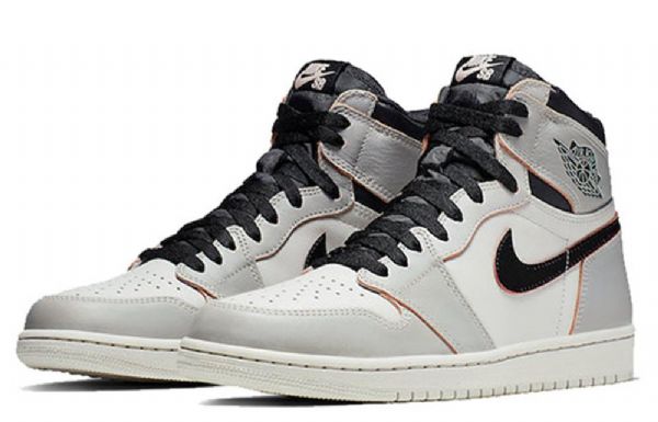 Nike Air Jordan 1 Retro High Tops Sb Koripallokengät Miehille Harmaa