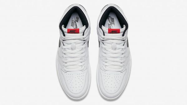 Nike Air Jordan 1 Retro High Tops Yin Yang Kengät Miehille Valkoinen