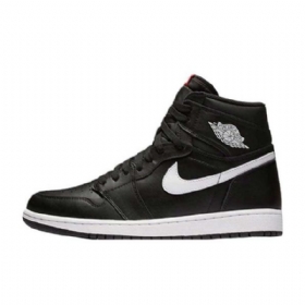 Nike Air Jordan 1 Retro High Tops Yin Yang Miesten Kengät Musta