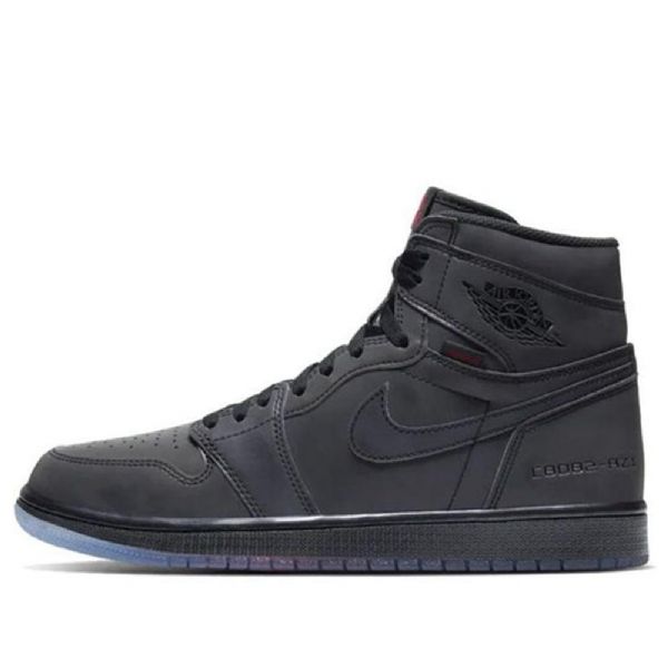 Nike Air Jordan 1 Retro High Tops Zoom Koripallokengät Miesten Musta