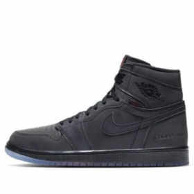 Nike Air Jordan 1 Retro High Tops Zoom Koripallokengät Miesten Musta