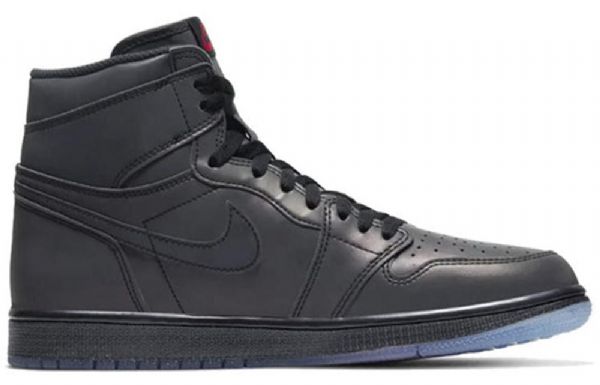 Nike Air Jordan 1 Retro High Tops Zoom Koripallokengät Miesten Musta
