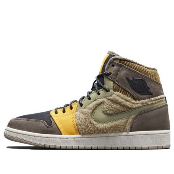 Nike Air Jordan 1 Retro Koripallokengät Naisille Army Vihreä