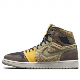 Nike Air Jordan 1 Retro Koripallokengät Naisille Army Vihreä