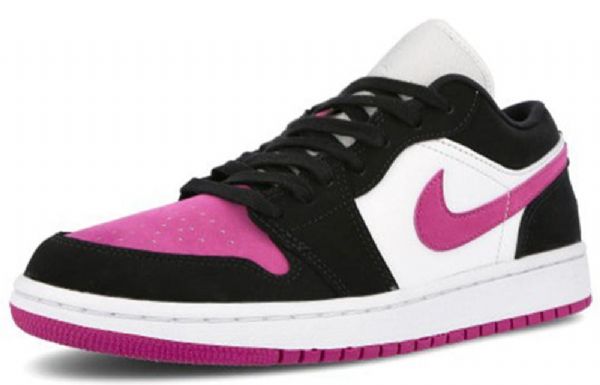 Nike Air Jordan 1 Retro Koripallokengät Naisille Mustat Kukat