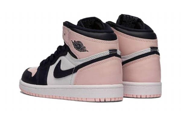 Nike Air Jordan 1 Retro Korkea Topit Og Se Ps Koripallokengät Miesten Musta Vaaleanpunainen Valkoinen