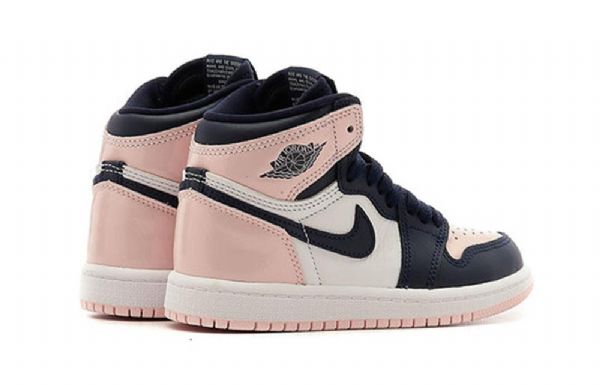 Nike Air Jordan 1 Retro Korkea Topit Og Se Ps Koripallokengät Miesten Musta Vaaleanpunainen Valkoinen