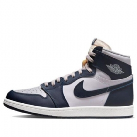 Nike Air Jordan 1 Retro Korkeat Topit Koripallokengät Miehille Tummansininen Coral