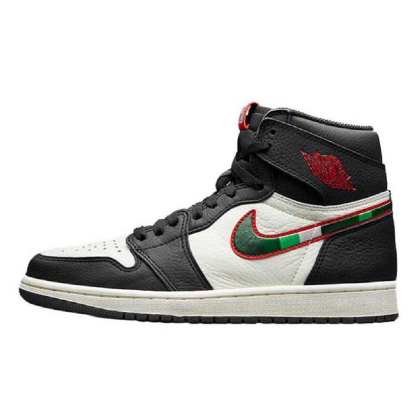 Nike Air Jordan 1 Retro Korkeat Topit Og A Star Is Born Miesten Kengät Musta Valkoinen