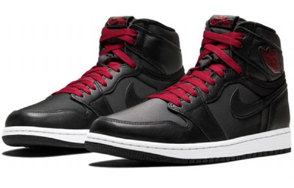 Nike Air Jordan 1 Retro Korkeat Topit Og Bg Koripallokengät Miesten Musta Punainen