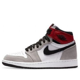 Nike Air Jordan 1 Retro Korkeat Topit Og Gs Miesten Koripallokengät Harmaa