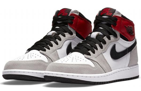 Nike Air Jordan 1 Retro Korkeat Topit Og Gs Miesten Koripallokengät Harmaa