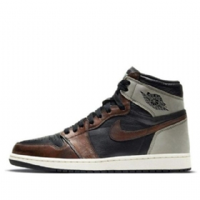 Nike Air Jordan 1 Retro Korkeat Topit Og Koripallokengät Miehille Army Vihreä