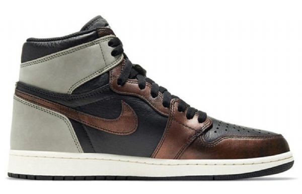 Nike Air Jordan 1 Retro Korkeat Topit Og Koripallokengät Miehille Army Vihreä