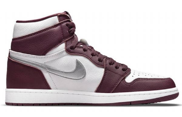 Nike Air Jordan 1 Retro Korkeat Topit Og Koripallokengät Miehille Burgundy