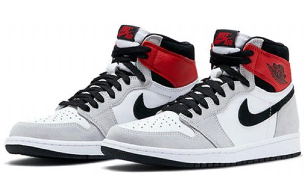 Nike Air Jordan 1 Retro Korkeat Topit Og Koripallokengät Miehille Harmaa