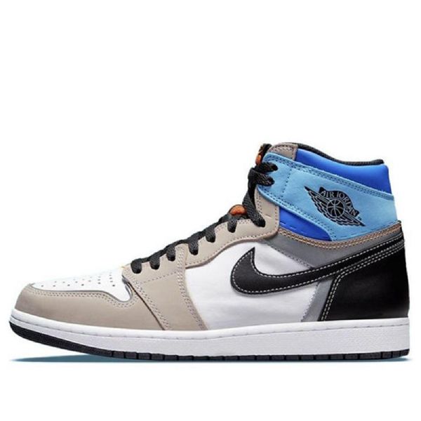 Nike Air Jordan 1 Retro Korkeat Topit Og Koripallokengät Miehille Monivärinen
