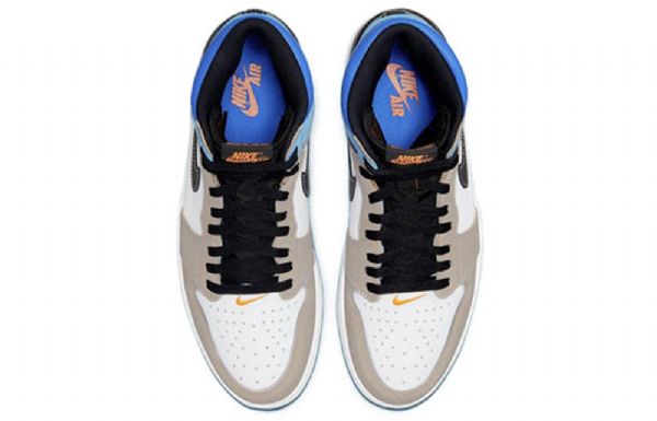 Nike Air Jordan 1 Retro Korkeat Topit Og Koripallokengät Miehille Monivärinen
