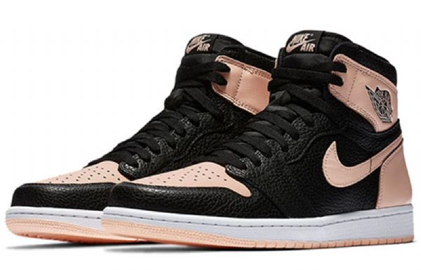 Nike Air Jordan 1 Retro Korkeat Topit Og Koripallokengät Miehille Musta Coral