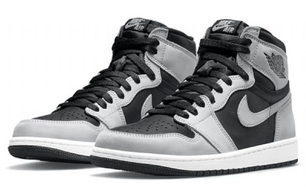 Nike Air Jordan 1 Retro Korkeat Topit Og Koripallokengät Miehille Musta Harmaa