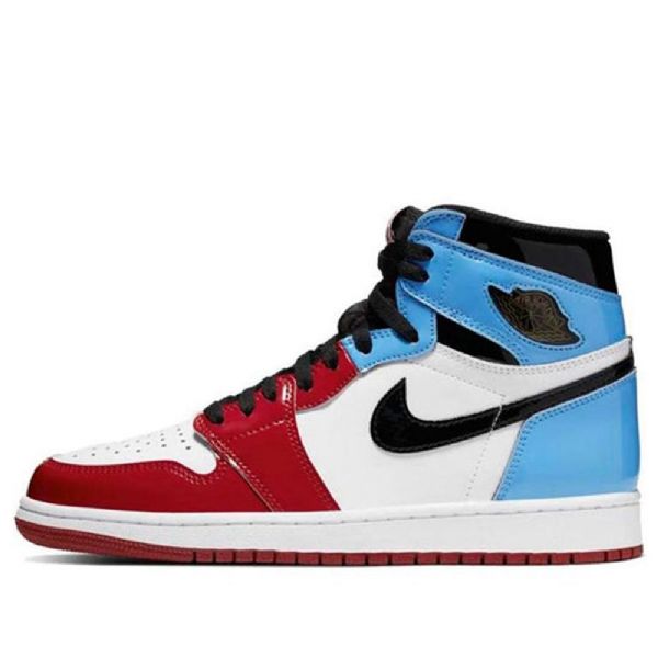Nike Air Jordan 1 Retro Korkeat Topit Og Koripallokengät Miehille Punainen Valkoinen Sininen