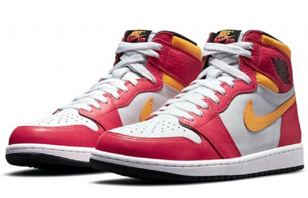 Nike Air Jordan 1 Retro Korkeat Topit Og Koripallokengät Miehille Vaaleanpunainen