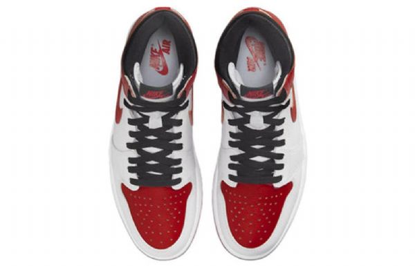 Nike Air Jordan 1 Retro Korkeat Topit Og Koripallokengät Miehille Valkoinen