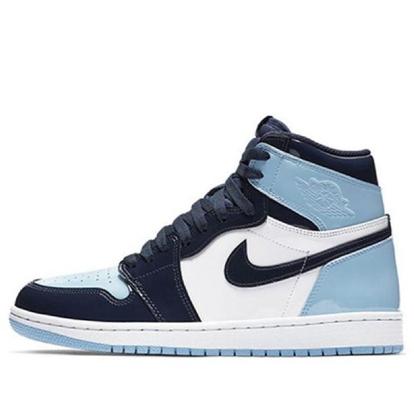 Nike Air Jordan 1 Retro Korkeat Topit Og Koripallokengät Naisille Siniset