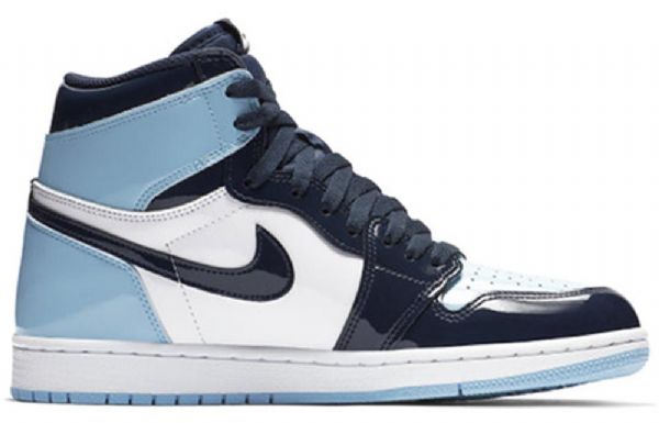 Nike Air Jordan 1 Retro Korkeat Topit Og Koripallokengät Naisille Siniset