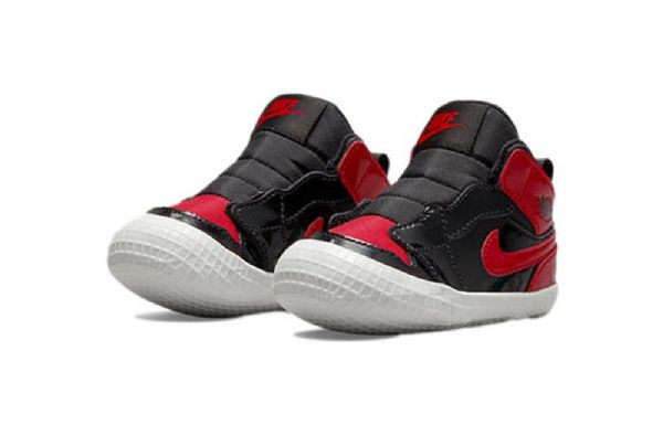 Nike Air Jordan 1 Retro Korkeat Topit Og Lastensänkykengät Valkoinen Punainen
