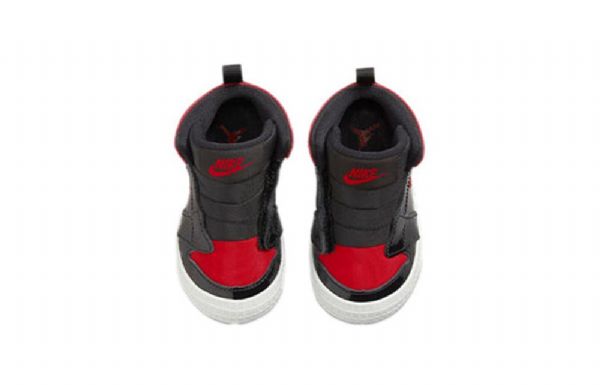 Nike Air Jordan 1 Retro Korkeat Topit Og Lastensänkykengät Valkoinen Punainen