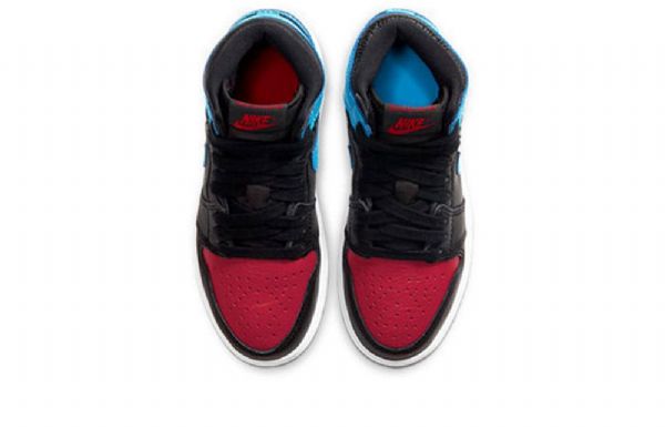 Nike Air Jordan 1 Retro Korkeat Topit Og Ps Koripallokengät Miehille Musta Sininen