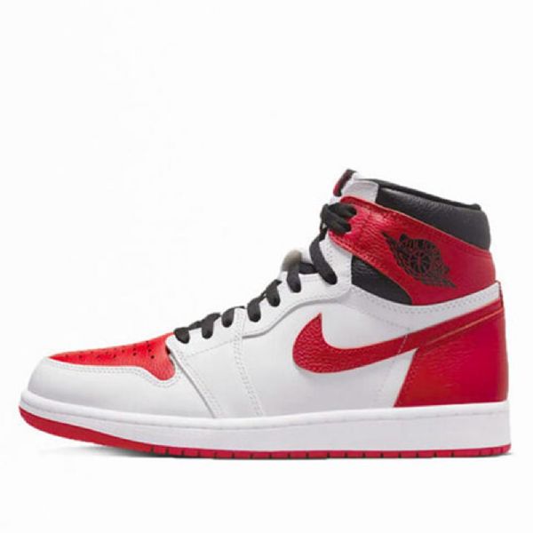 Nike Air Jordan 1 Retro Korkeat Topit Og Ps Koripallokengät Miehille Valkoinen