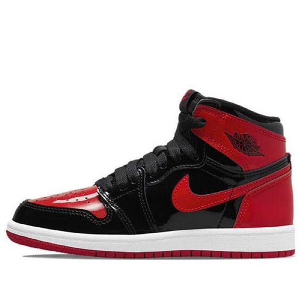 Nike Air Jordan 1 Retro Korkeat Topit Og Ps Koripallokengät Miehille Valkoinen Punainen
