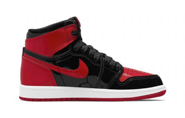 Nike Air Jordan 1 Retro Korkeat Topit Og Ps Koripallokengät Miehille Valkoinen Punainen
