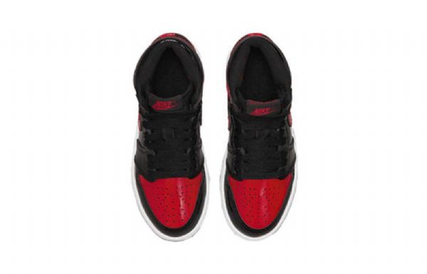 Nike Air Jordan 1 Retro Korkeat Topit Og Ps Koripallokengät Miehille Valkoinen Punainen