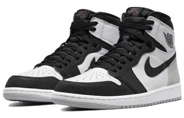 Nike Air Jordan 1 Retro Korkeat Topit Og Stage Haze Koripallokengät Miehille Musta Harmaa