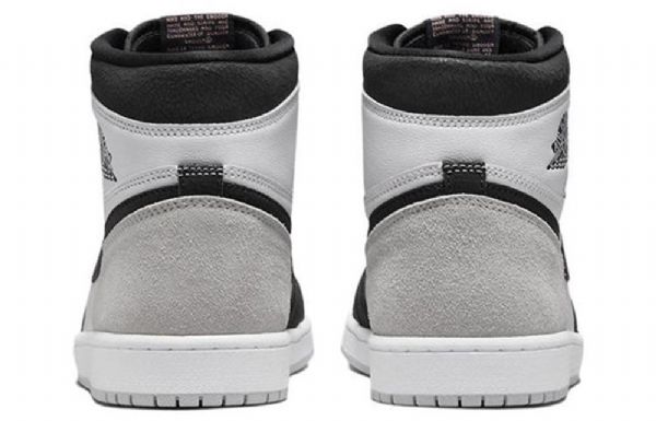 Nike Air Jordan 1 Retro Korkeat Topit Og Stage Haze Koripallokengät Miehille Musta Harmaa