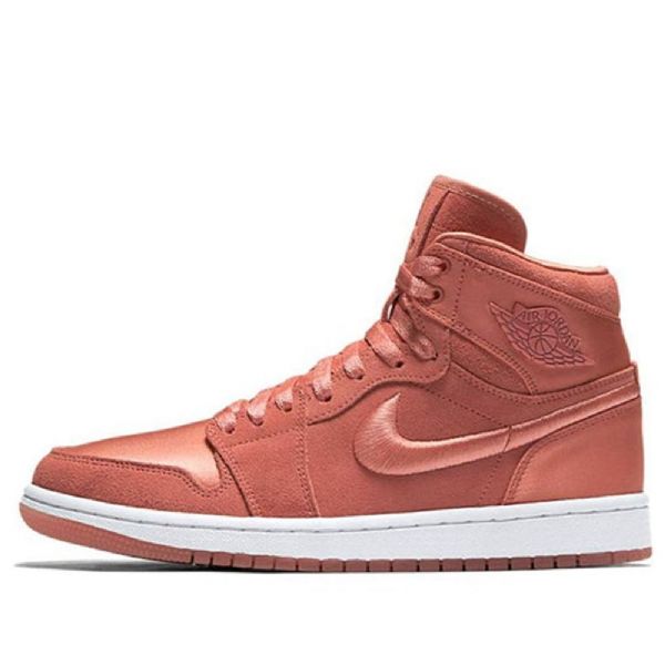 Nike Air Jordan 1 Retro-korkeat Topit Retro-koripallokengät Naisille Coral