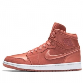 Nike Air Jordan 1 Retro-korkeat Topit Retro-koripallokengät Naisille Coral