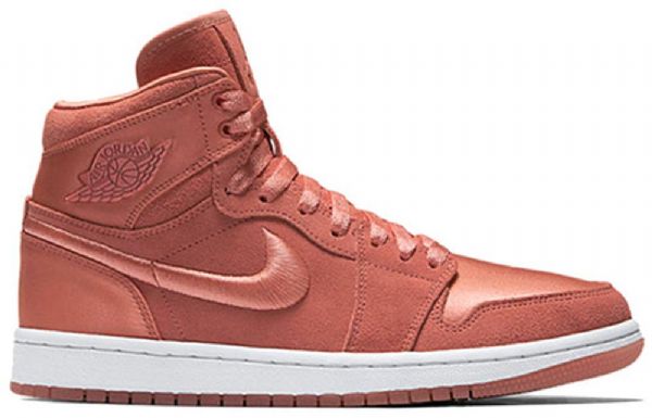 Nike Air Jordan 1 Retro-korkeat Topit Retro-koripallokengät Naisille Coral