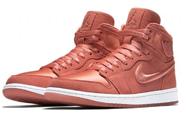 Nike Air Jordan 1 Retro-korkeat Topit Retro-koripallokengät Naisille Coral