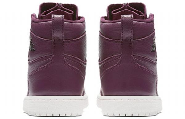 Nike Air Jordan 1 Retro Korkeat Topit Vetoketjulliset Koripallokengät Naisille Burgundy