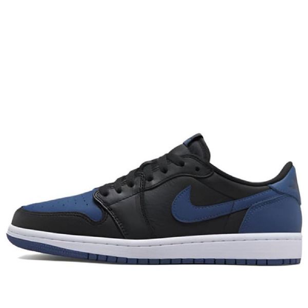 Nike Air Jordan 1 Retro Low Tops Og Lenkkarit Naisille Laivastonsininen