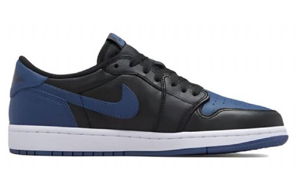 Nike Air Jordan 1 Retro Low Tops Og Lenkkarit Naisille Laivastonsininen