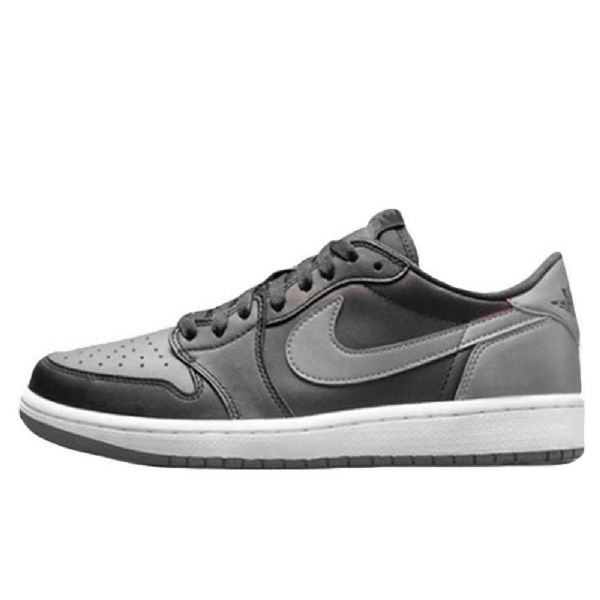 Nike Air Jordan 1 Retro Low Tops Og Shadow Kengät Miehille Musta Harmaa